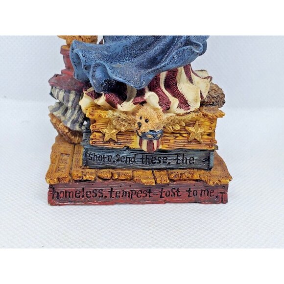 Boyds Bears & Friends The Bearstone Collection – Ms. Liberty Figurine - Picture 7 of 12